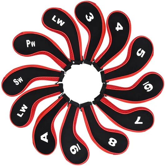 12pcs Interchangeable Golf Head covers Set