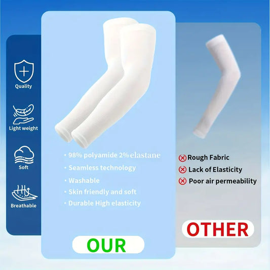 Protective sleeves cooling arm 7 pairs