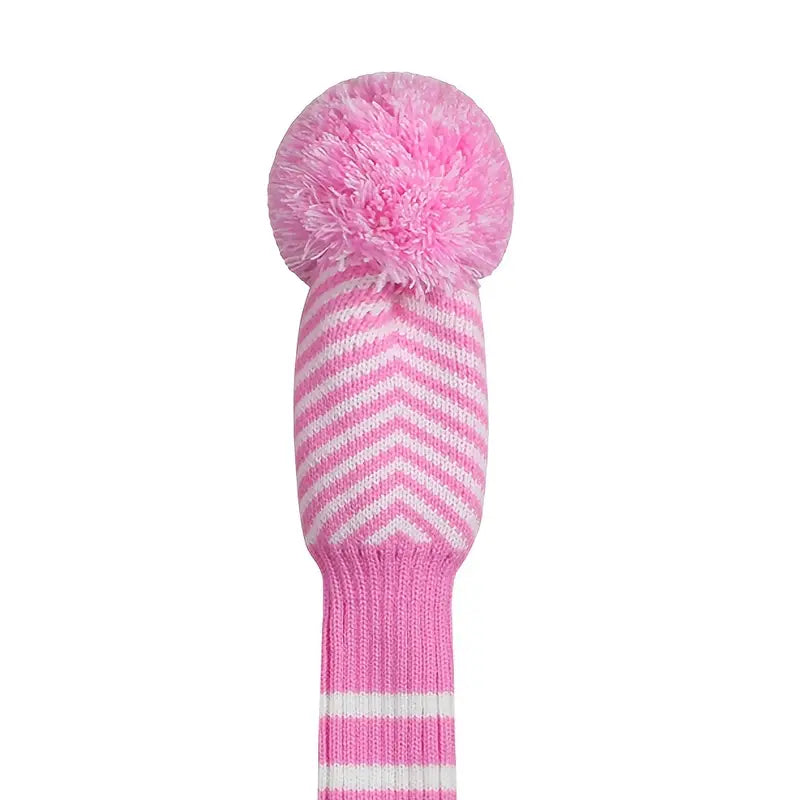3 pcs Pink twill head covers