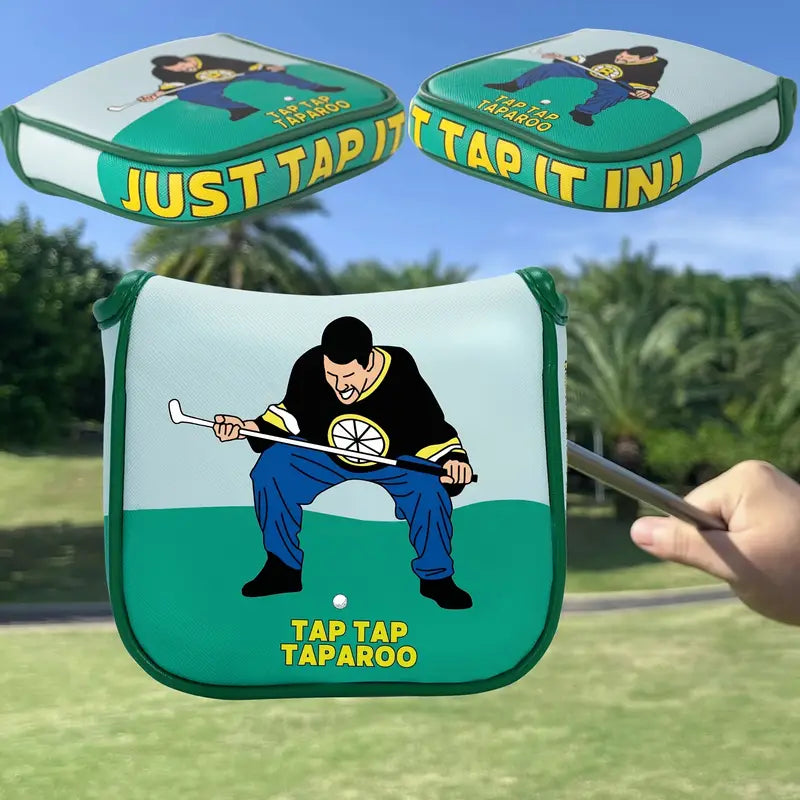 Old School of Golf putter cover