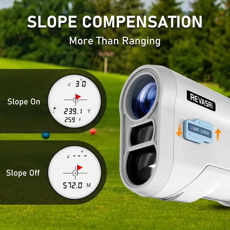 600m Golf Rangefinder – Spooky Design Precision Laser with Flag-Lock & Slope