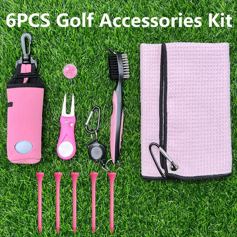 6pcs Golf Accessories Kit