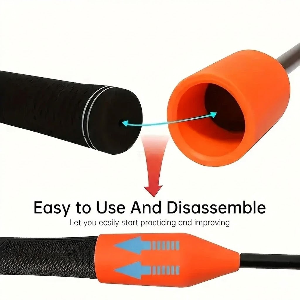 Übungsschläger zur Korrektur des Golfschwungs