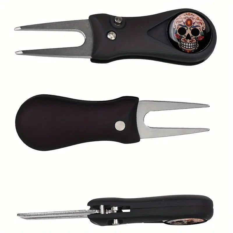 Divot repair tool with cartoons 1 pcs.