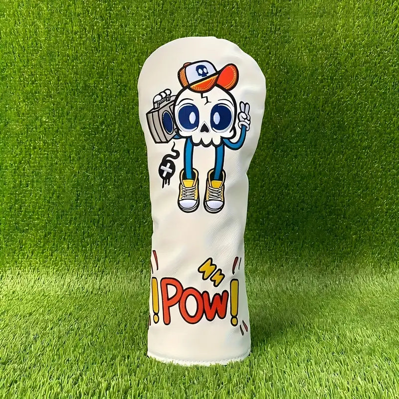 Cartoon character head cover