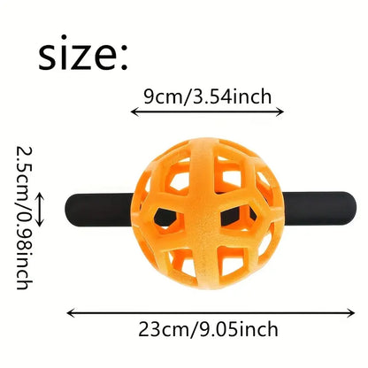 Golf swing trainer ball thin stripe