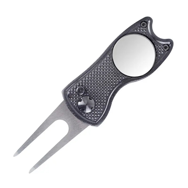 Folding Golf Divot Repair Tool