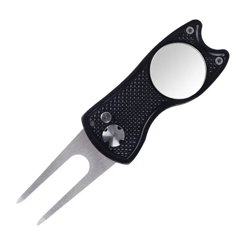 Folding Golf Divot Repair Tool