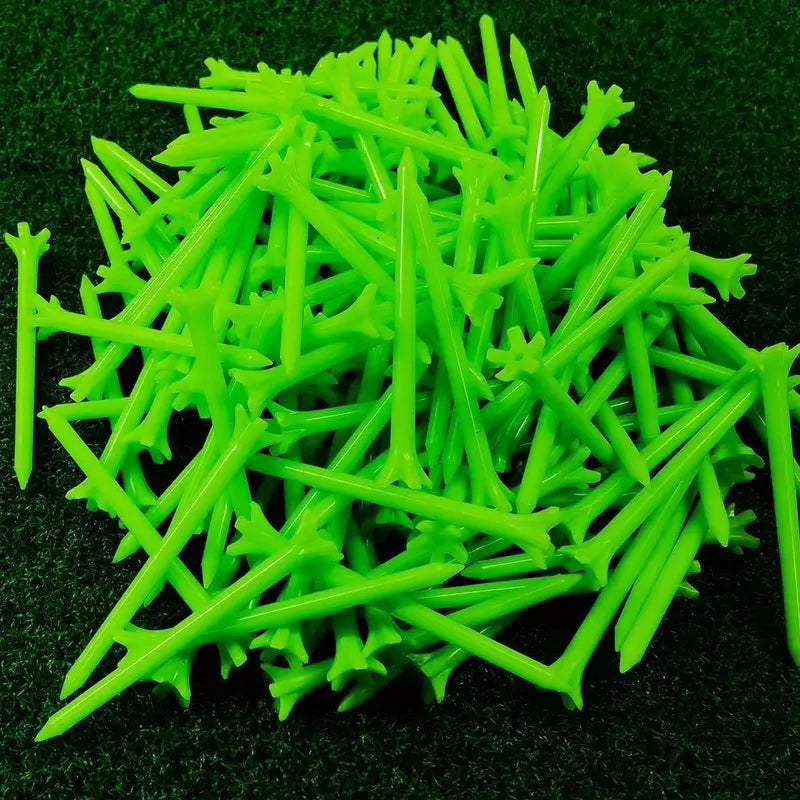 Unbreakable Golf Tees With Improved Durability 70mm 25 pcs