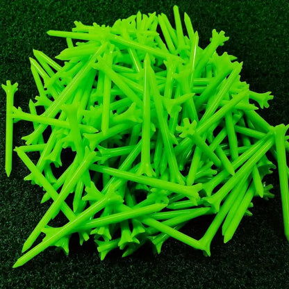 Unbreakable Golf Tees With Improved Durability 70mm 25 pcs