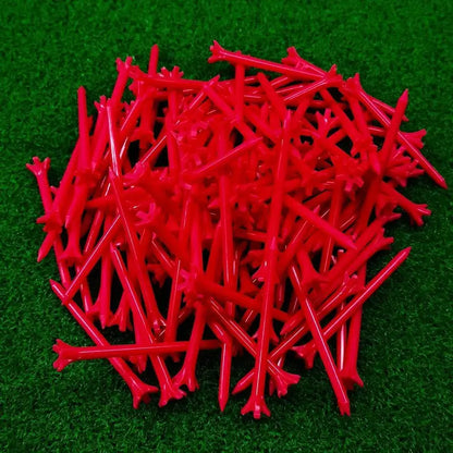 Unbreakable Golf Tees With Improved Durability 70mm 25 pcs