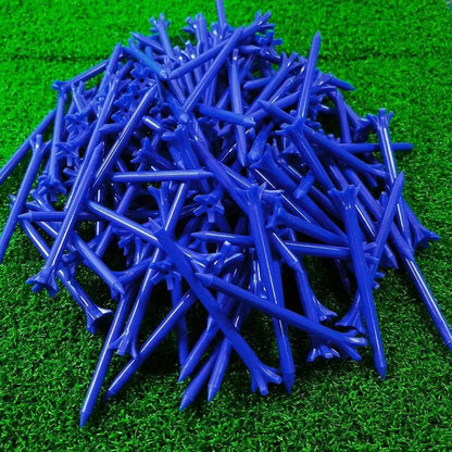Unbreakable Golf Tees With Improved Durability 70mm 25 pcs