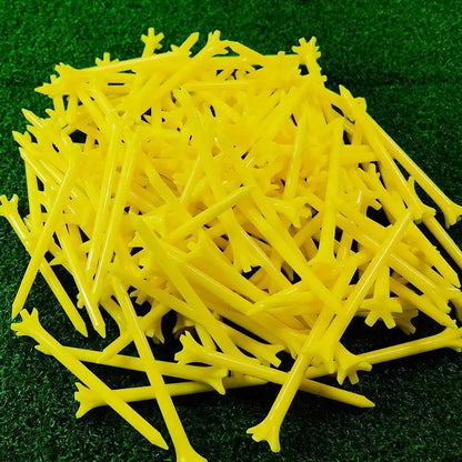 Unbreakable Golf Tees With Improved Durability 70mm 25 pcs