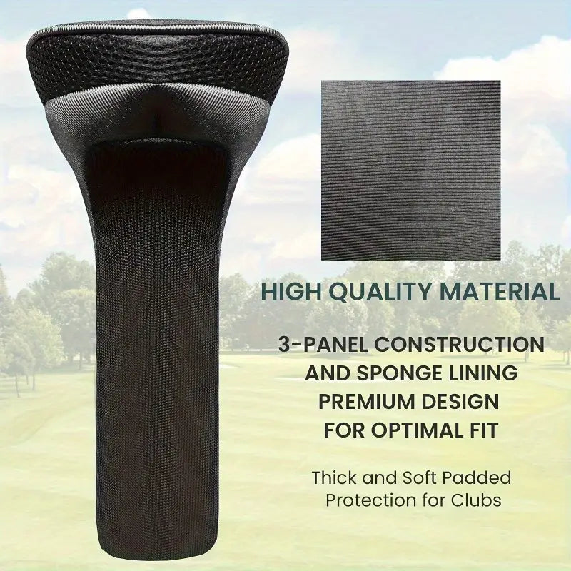 4-Piece Premium Head Cover Set