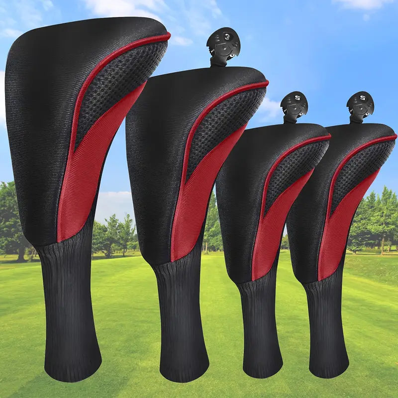 4-Piece Premium Head Cover Set