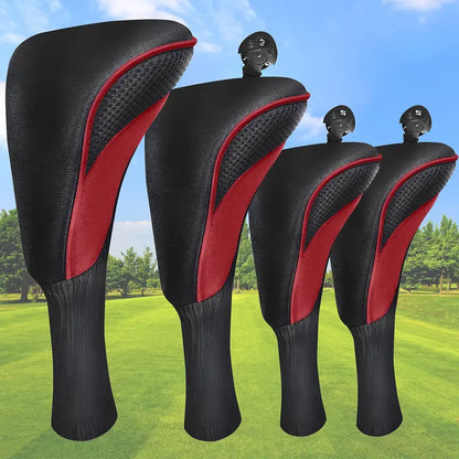 4-Piece Premium Head Cover Set