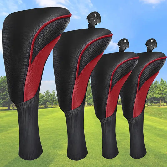 4-Piece Premium Head Cover Set