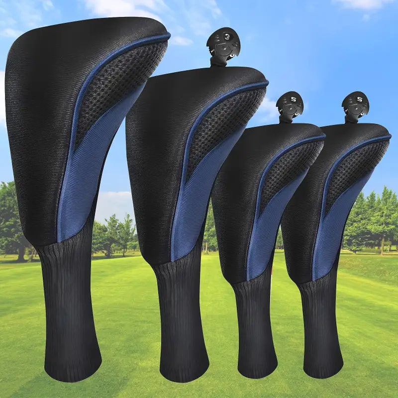 4-Piece Premium Head Cover Set