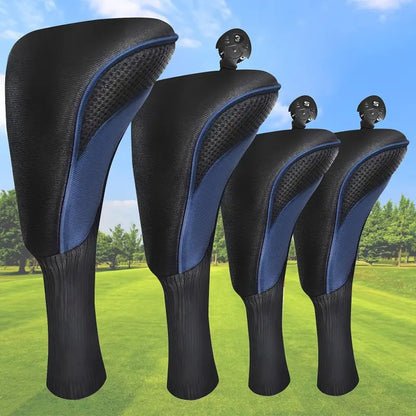 4-Piece Premium Head Cover Set