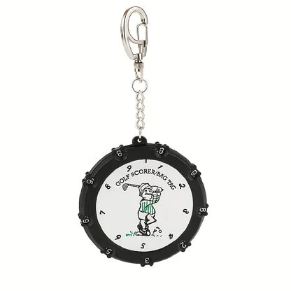 Scorecard Holder round 18 holes, double site.