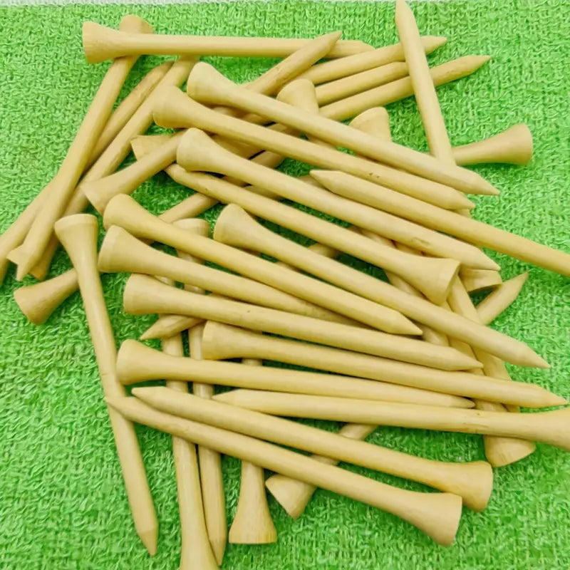 Bamboo Golf Tees 83mm 100pcs