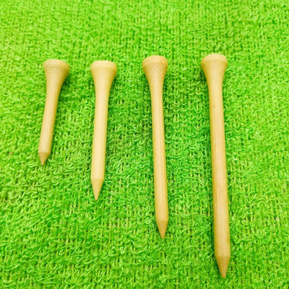 Bamboo Golf Tees 70mm 100pcs