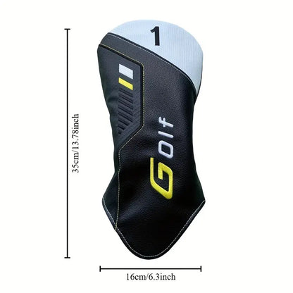 4-Piece Golf Head Cover Set