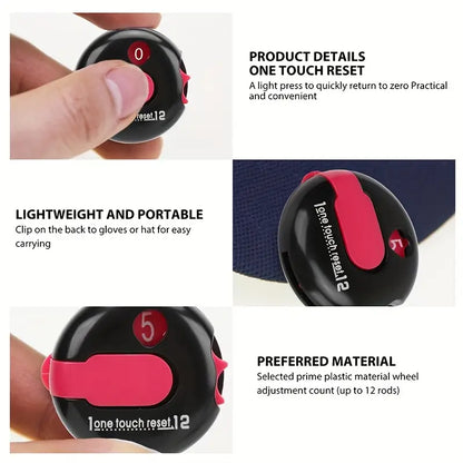 Golf mini Scorer Colorful Round Cap