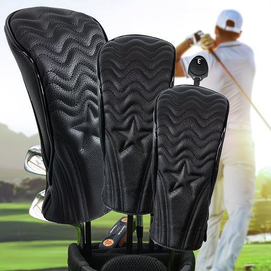 Premium  – Wavy Quilted PU Leather with Interchangeable ID Tags