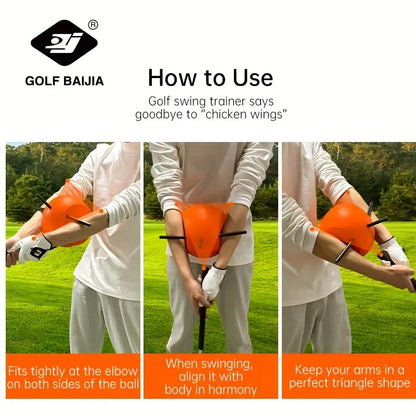 Golf BAIJIA Swing Trainer Ball with holders