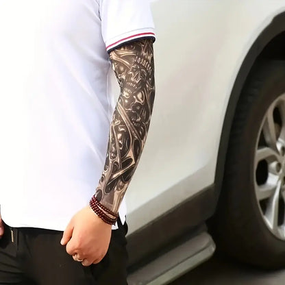 Protective sleeves tatoos 6 pcs mixed design.