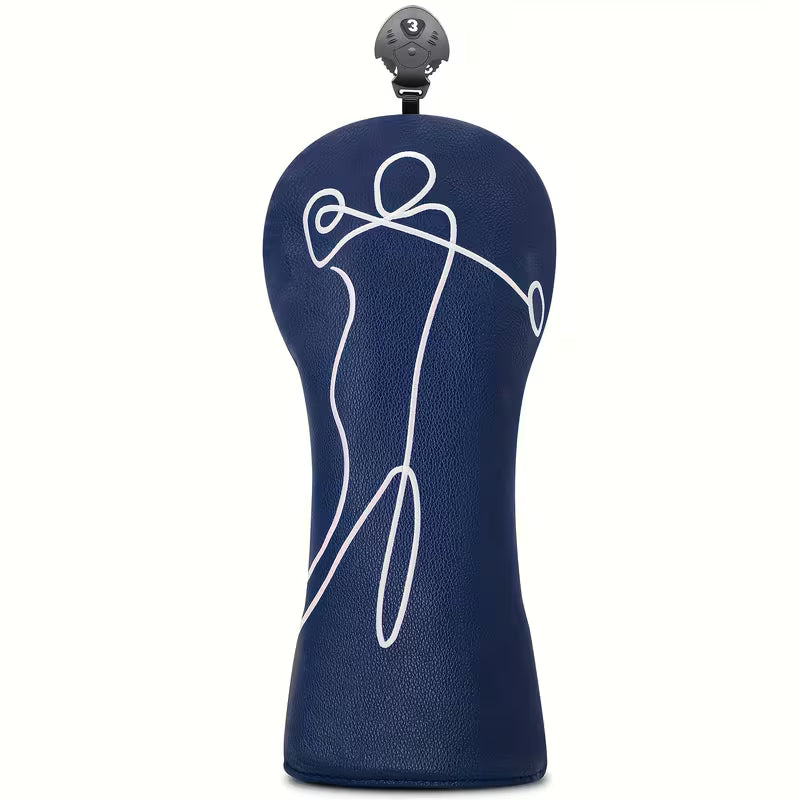 Bunte Schädel Golfschlägerkopfabdeckung