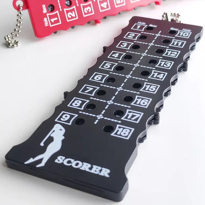 18 holes Golf Scorecard