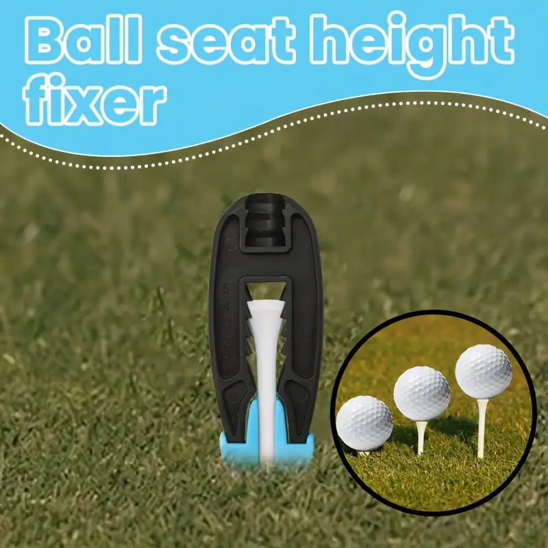 Black & Blue Tee Height Fixer