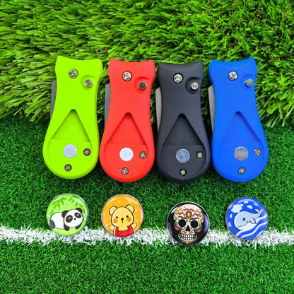 Divot repair tool with cartoons 1 pcs.