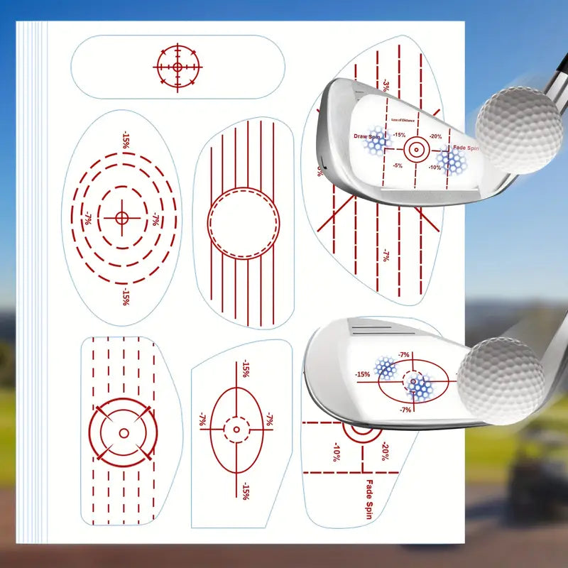 Blue Impact Band Set Labels 150pcs