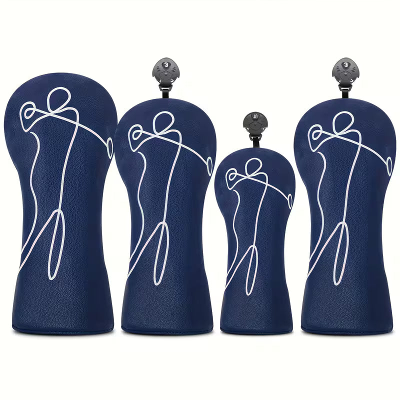 Bunte Schädel Golfschlägerkopfabdeckung