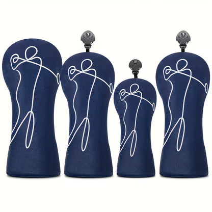 Bunte Schädel Golfschlägerkopfabdeckung