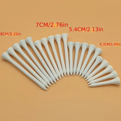 Bamboo Golf Tees 70mm 100pcs