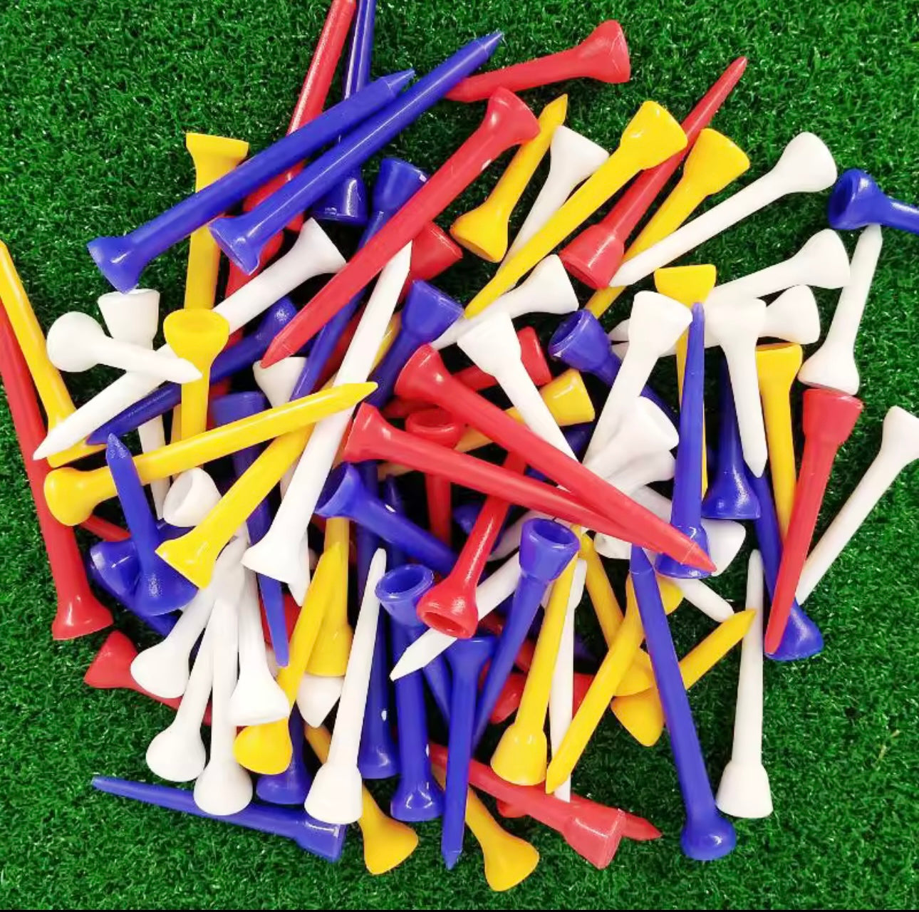 Cup-Shaped plastic Tees 36mm 20pcs