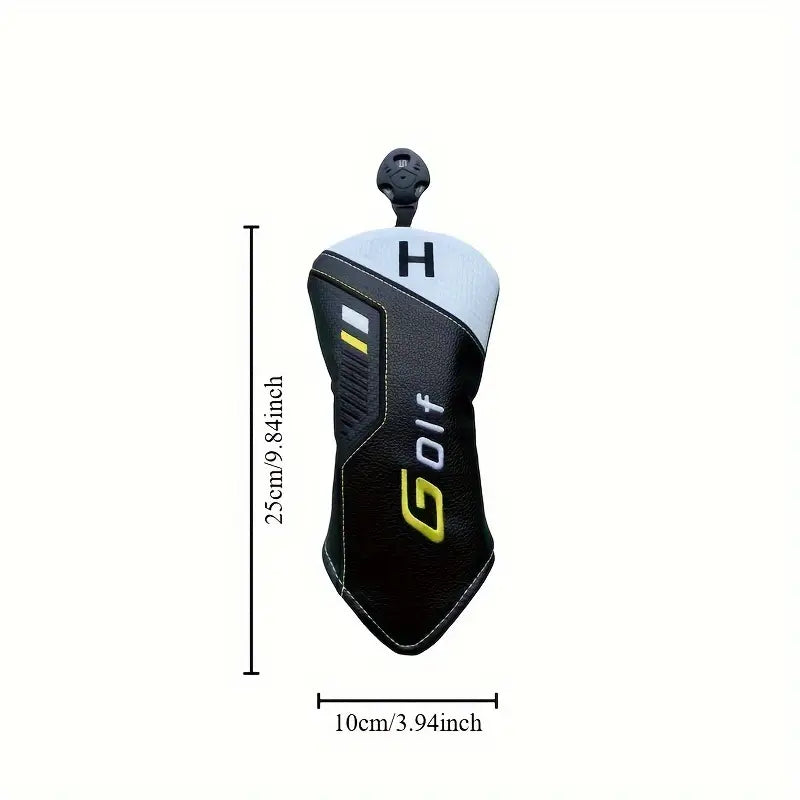 4-Piece Golf Head Cover Set