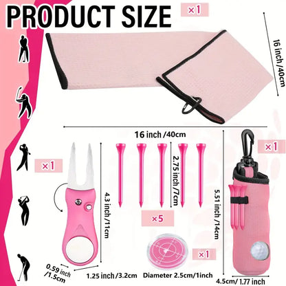 6pcs Golf Accessories Kit