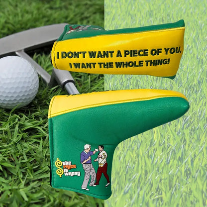 Old School of Golf putter cover