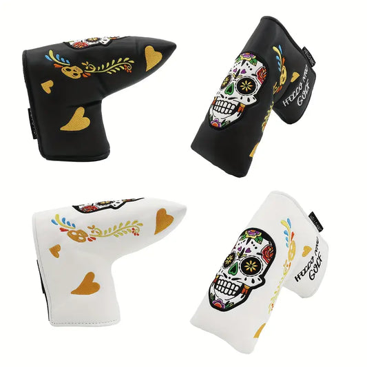 Colourful Skull putter cover L type