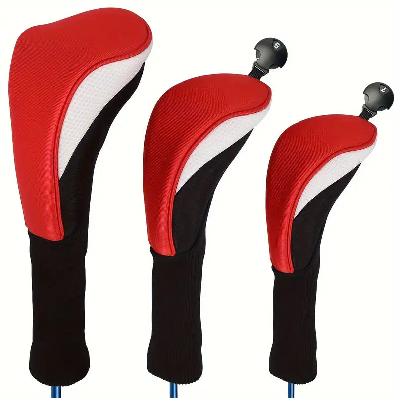 3pcs Golf Head Covers