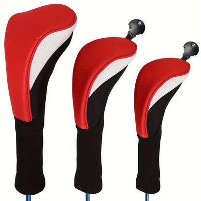 3pcs Golf Head Covers
