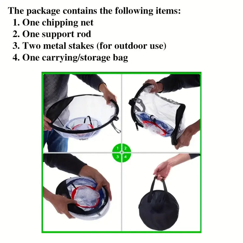 Pop Up Golf Chipping Net