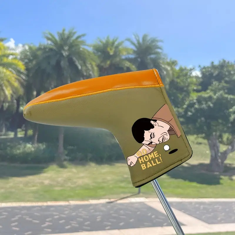 Old School of Golf putter cover