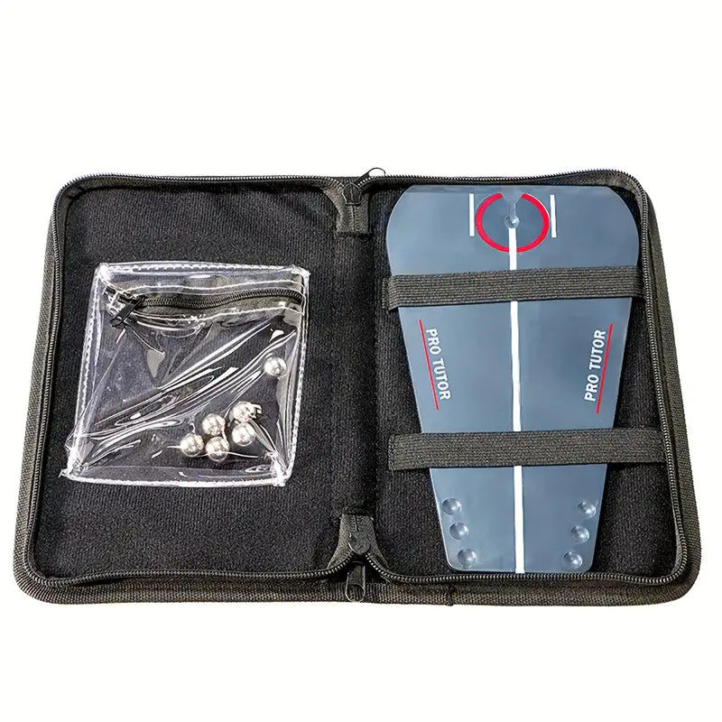 Putting tutor with free zipper case