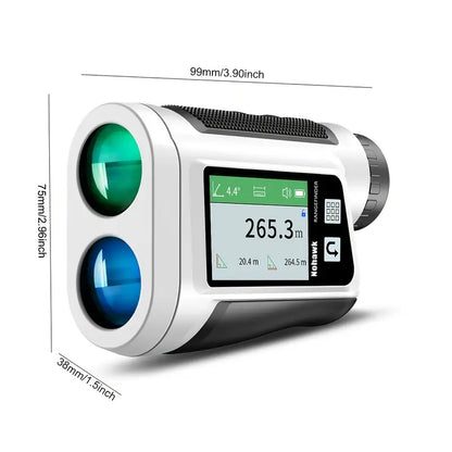 NOHAWK 1000meter Laser Rangefinder with Side Display